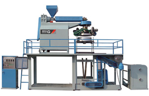 Machine pour soufflage GY-CM de films PP Polypropylene à tête rotative à forte chaleur 