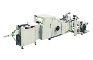 SOS paper bag making machine